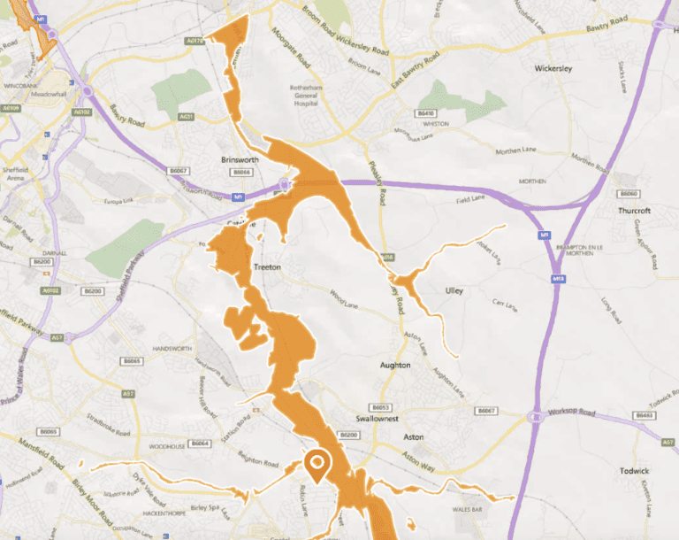 Flood Alert Issued For Lower River Rother Rotherham News   Screenshot 2019 06 12 At 19.54.22 768x610 